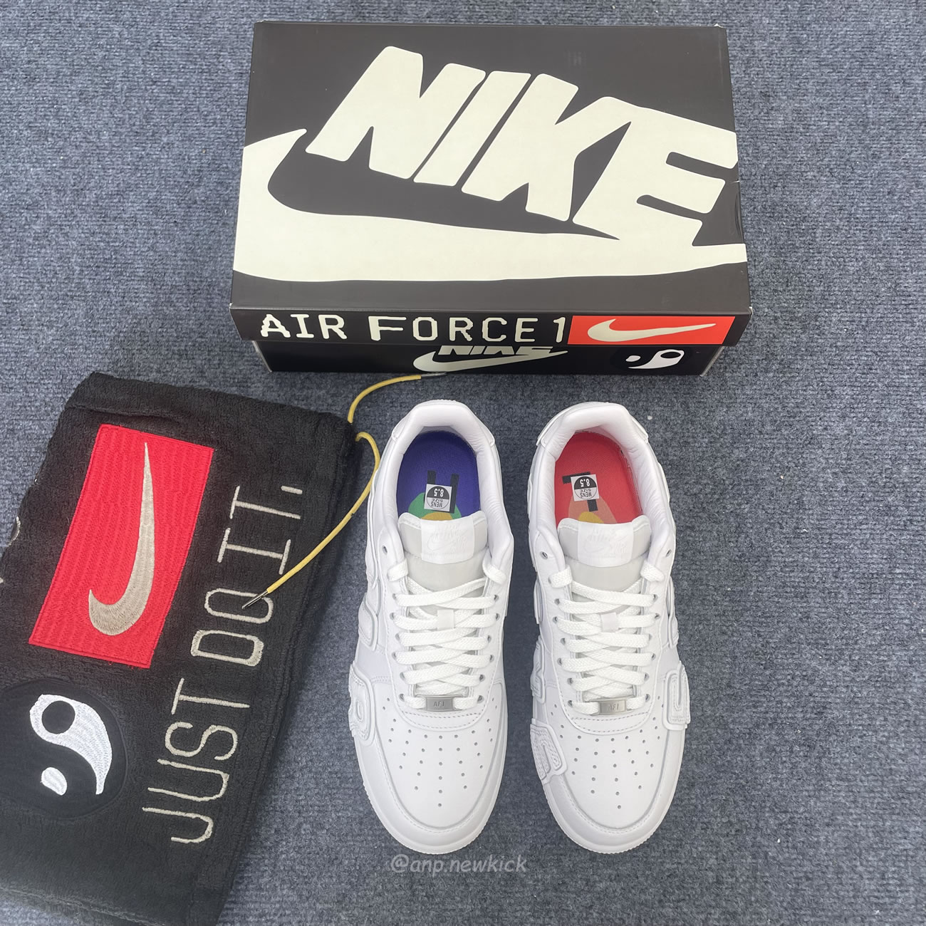 Nike Air Force 1 Low Cactus Plant Flea Market Moss Fuchsia Dream Black White Purple Green (36) - newkick.vip